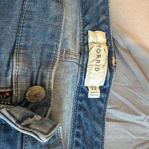 Torrid Blue Denim Jeans shorts
